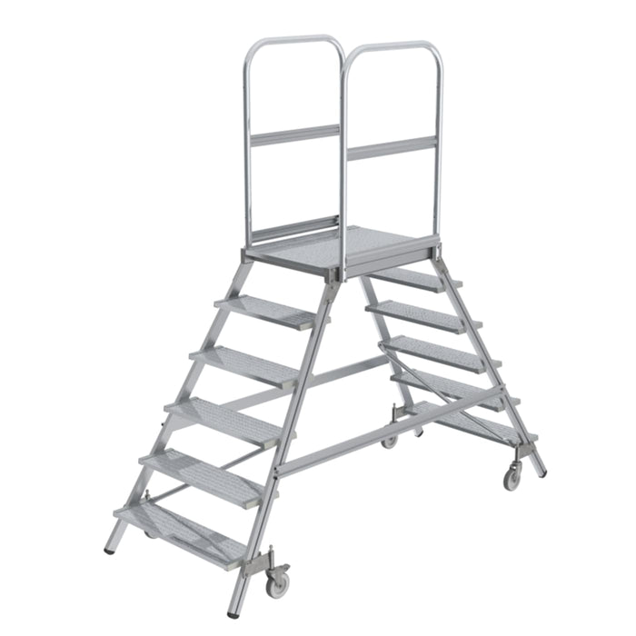 MUNK Arbetsplattform Dubbelsidig Räfflad Aluminium