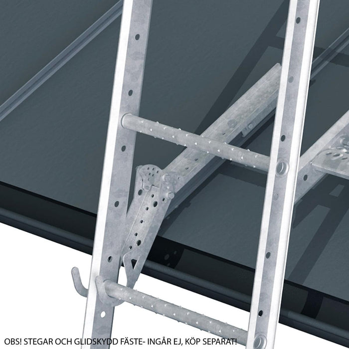 Weland Stål Glidskydd Krok Dubbel