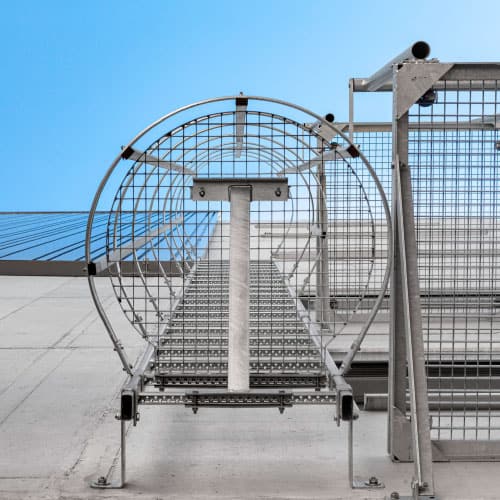 Tillbehör MUNK Fasadstegar Anodiserad Aluminium