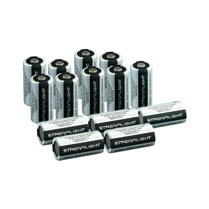 Streamlight CR123A Litiumbatteri 12-Pack