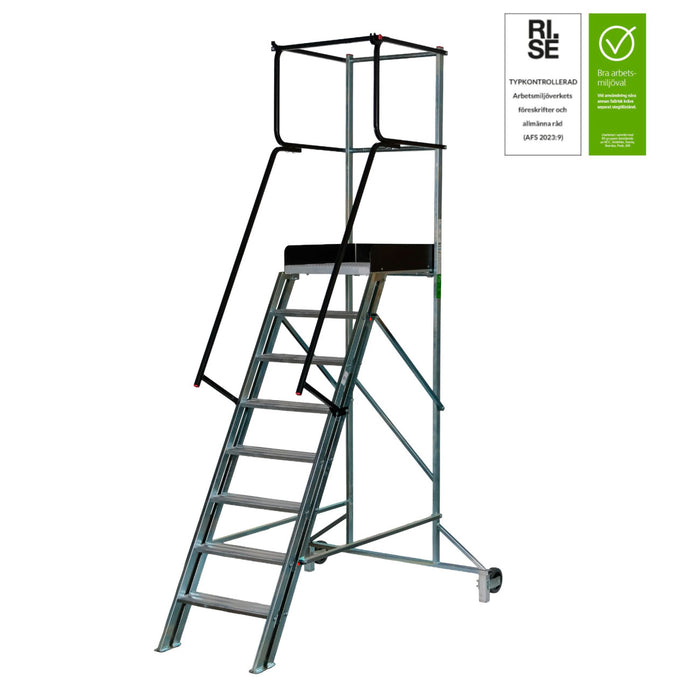 Laggo Mobil Trappa Med Skyddskorg