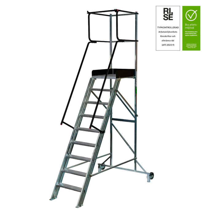 Laggo Mobil Trappa Med Skyddskorg