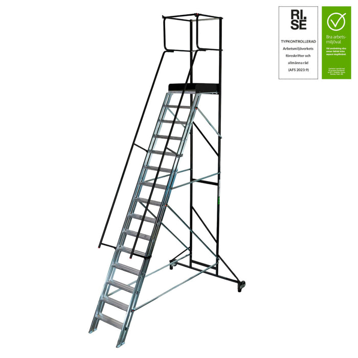 Laggo Mobil Trappa Med Skyddskorg