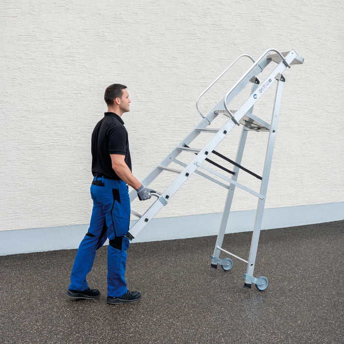 MUNK Trappstege Rullbar Med Handtag