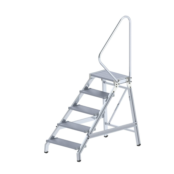 MUNK Arbetspall Aluminium med Ledstång