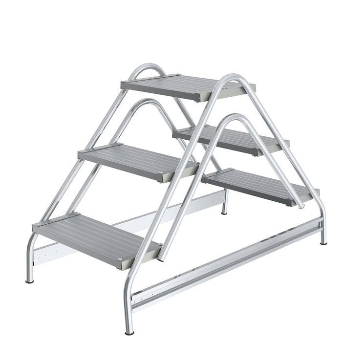 MUNK Dubbelsidig Rörbock Räfflad Aluminium