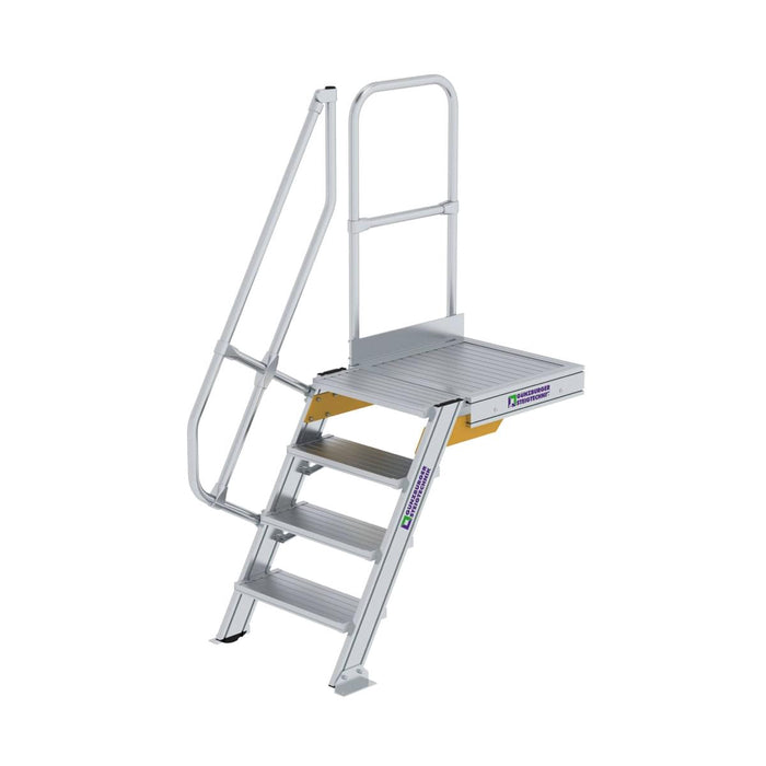 MUNK Trappa 60° med Plattform. Bredd 600mm.