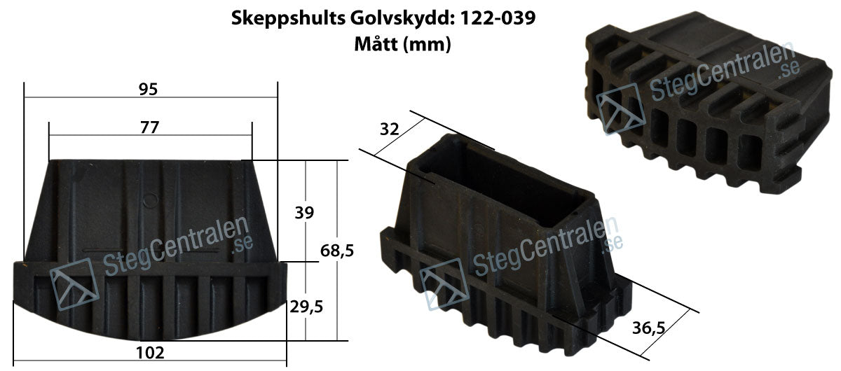 Skeppshultstegen Golvskydd Glasfiberstegar