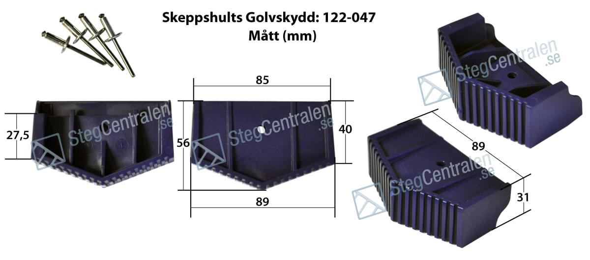 Skeppshultstegen Golvskydd Yrkestrappstege/Bockar