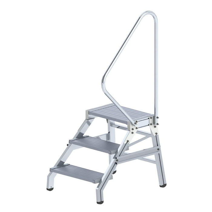 MUNK Arbetspall Aluminium med Ledstång
