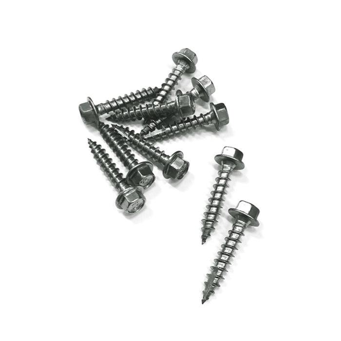 Weland Stål Skruvsats 6x30 mm, 10st