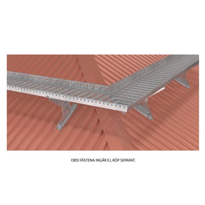 Weland Stål Takbrygga Profildurk 1260x350 mm