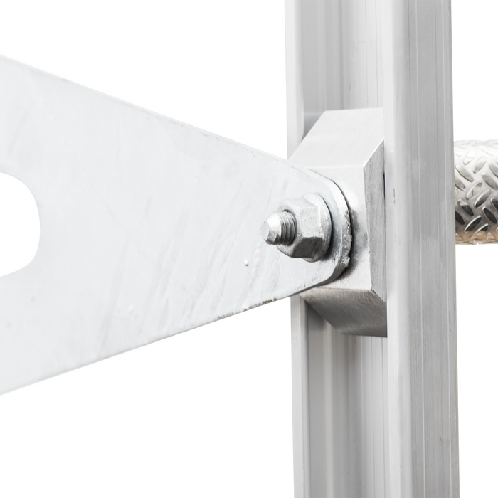 W.steps Profildistanser Aluminium Väggstegar