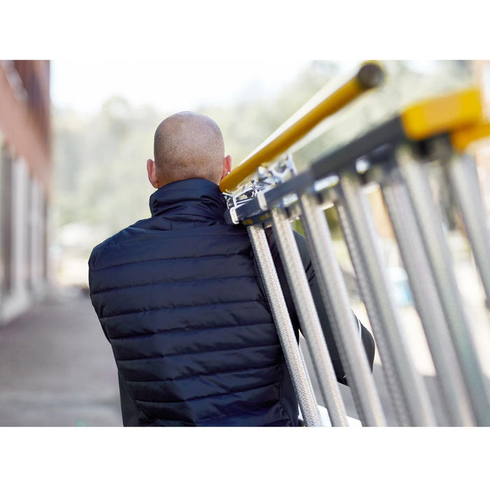 W.steps Anliggande Enkelstege PROF+